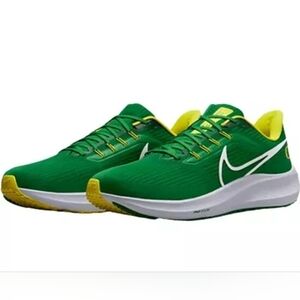 Nike Air Zoom Pegasus 39 "Oregon" Shoes Mens US 15 Apple Green/Yellow